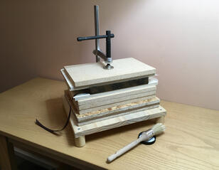 Pressing the Finished Book